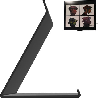 Now Playing Vinyl Record Stand – Modern Display Holder, Premium Plastic Vinyl Stand, Now Spinning Record Accessories