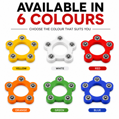 Bowling Ball Spinner with 5 Steel Ball Bearings – Ball Cup for Cleaning, Sanding, Polishing & Surface Maintenance – Stable Bowling Ball Rotating Stand