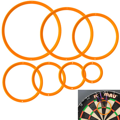 Darts Training Set - 7 Practice Rings with Ultimate Accessory and Improvement Kit, Includes 5 Bonus Games