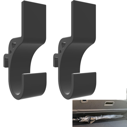 Rear Parcel Shelf Bracket Mounts with Umbrella Hook for JAECOO 7 | Boot Storage & Seat Back Organizer | Secure Parcel Tray Holder | Easy Install Tailored Fit for JAECOO 7 SUV
